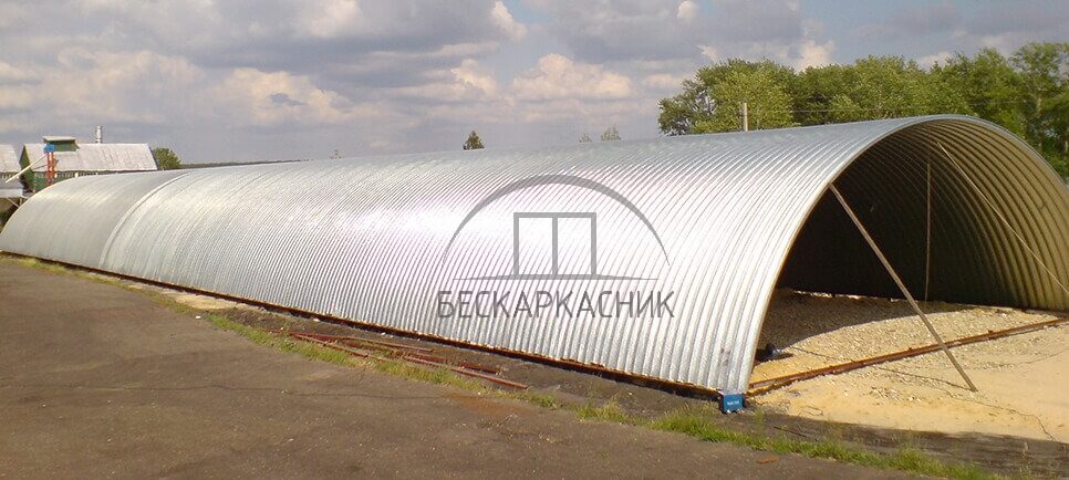 ангары для хранения сена  в Тамбовской области